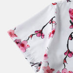 Ensemble Capucine — chemise à imprimé floral & short de bain