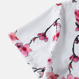 Ensemble Capucine — chemise à imprimé floral & short de bain