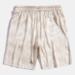 Ensemble — chemise en satin à imprimé paisley & short
