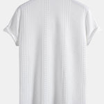 Ensemble — chemise jacquard géométrique & short