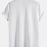 Ensemble — chemise jacquard géométrique & short