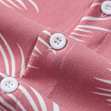 Ensemble Améline — chemise à imprimé feuilles & short de bain