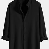 Ensemble Capucine — chemise côtelée à col officier et manches longues coupe ajustée & pantalon côtelé