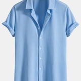 Ensemble — chemise côtelée coupe ajustée & pantalon côtelé à jambe droite