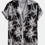 Ensemble Sidonie — chemise à imprimé palmiers & short de bain