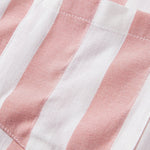 Ensemble Capucine — chemise rayée à col cubain & short de bain