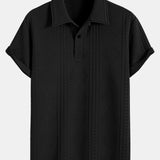 Ensemble — polo jacquard géométrique & short