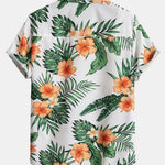 Ensemble Apolline — chemise à imprimé tropical & short de bain