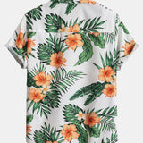 Ensemble Apolline — chemise à imprimé tropical & short de bain