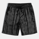 Ensemble — chemise en satin à imprimé paisley & short