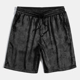 Ensemble — chemise en satin à imprimé paisley & short