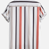 Ensemble — chemise rayée & short de bain