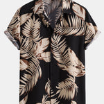 Ensemble Sidonie — chemise à imprimé tropical & short de bain