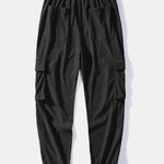 Ensemble — chemise en velours côtelé & pantalon cargo de jogging en velours côtelé à cordon