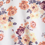 Ensemble Améline — chemise patchwork à imprimé floral & short de bain