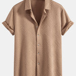 Ensemble — chemise texturée jacquard & short