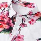 Ensemble Capucine — chemise à imprimé floral & short de bain