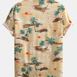 Ensemble Capucine — chemise à imprimé flamants roses & short de bain