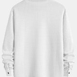 Ensemble — chemise gaufrée & pantalon de jogging