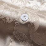 Ensemble — chemise en satin à imprimé paisley & short