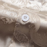 Ensemble — chemise en satin à imprimé paisley & short
