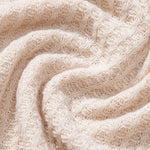 Ensemble — polo gaufré en maille & short gaufré à cordon