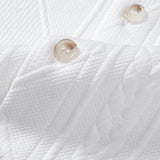 Ensemble — chemise jacquard géométrique & short