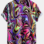 Ensemble — chemise à imprimé smiley coloré & short