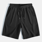 Ensemble — chemise gaufrée à col officier & short gaufré à cordon