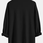 Ensemble Capucine — chemise côtelée à col officier et manches longues coupe ajustée & pantalon côtelé