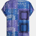 Ensemble — chemise à imprimé bandana paisley & short de bain