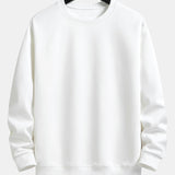Ensemble — sweat basique à col rond coupe décontractée & pantalon de jogging