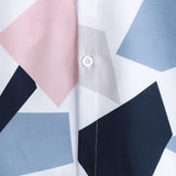 Ensemble — chemise à imprimé géométrique et poche & short de bain court