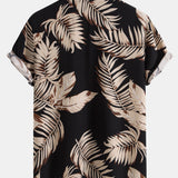 Ensemble Sidonie — chemise à imprimé tropical & short de bain