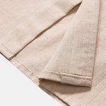 Améline — Chemise en lin et coton à col officier