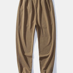 Ensemble — sweat basique à col rond coupe décontractée & pantalon de jogging