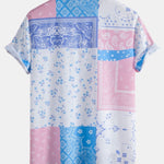 Ensemble — chemise à imprimé floral paisley & short de bain