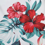Ensemble Capucine — chemise à imprimé floral tropical & short de bain