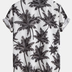 Ensemble Sidonie — chemise à imprimé palmiers & short de bain