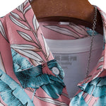 Ensemble — chemise en viscose à imprimé tropical & short de bain court