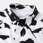 Ensemble Améline — chemise à imprimé floral & short de bain
