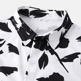 Ensemble Améline — chemise à imprimé floral & short de bain
