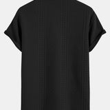Ensemble — polo jacquard géométrique & short