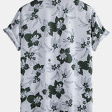 Ensemble Sidonie — chemise à imprimé floral & short de bain