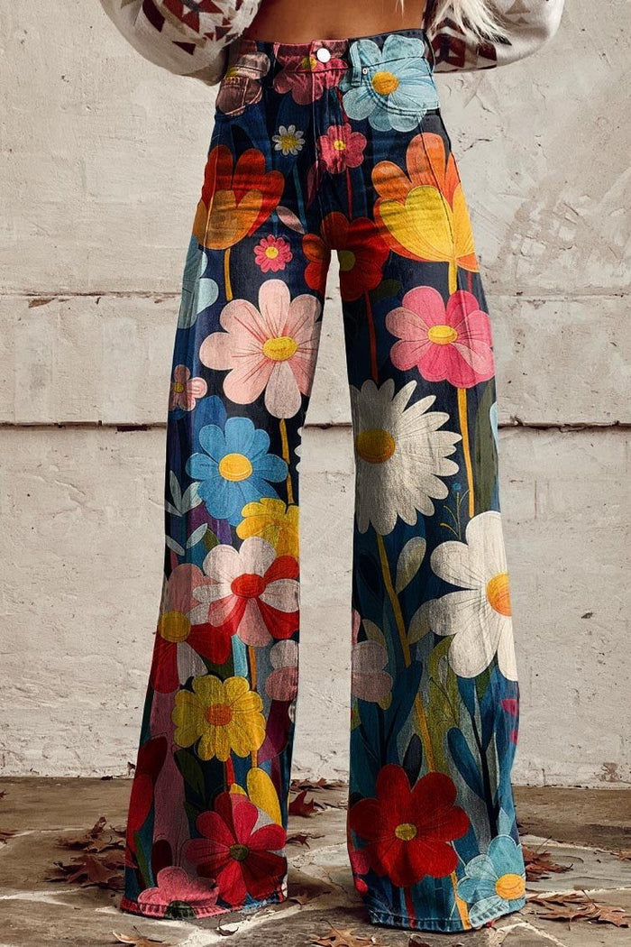 Pantalon Bohème Vintage