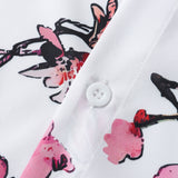 Ensemble Capucine — chemise à imprimé floral & short de bain