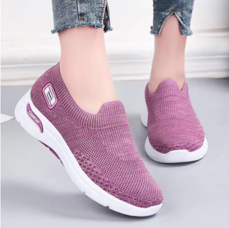 Sayaka™ Foot Pain Relief Shoes Violet, photo studio