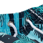 Ensemble — chemise à imprimé tropical & short de bain à imprimé tropical