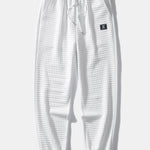 Ensemble — chemise gaufrée & pantalon de jogging
