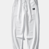 Ensemble — chemise gaufrée & pantalon de jogging